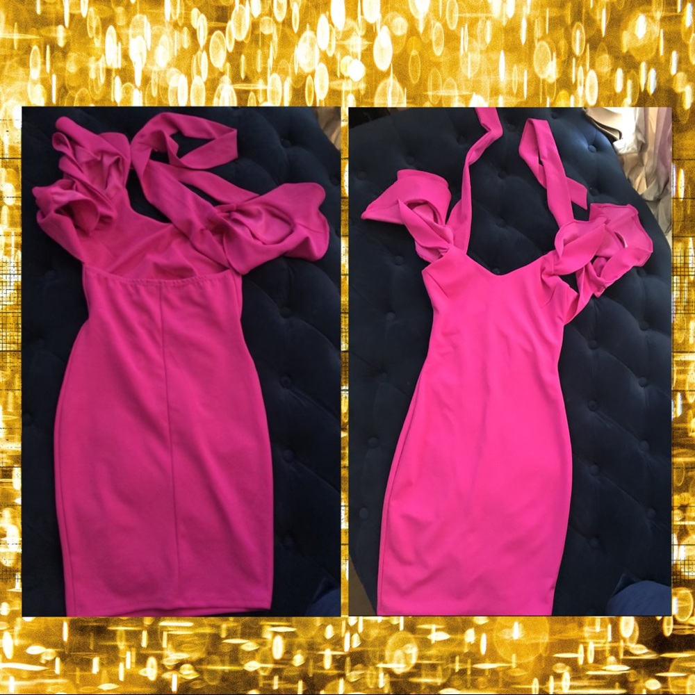 FashionNova Fuchsia dress